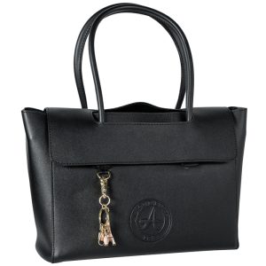 La tour eiffel N58-241055-1 γυναικεία τσάντα χειρός μαύρη