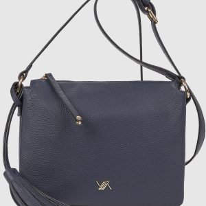 Verde Γυναικεία Τσάντα Χιαστί 16-0008895 Μπλε